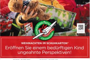 Die Aktion Weihnachten im Schuhkarton