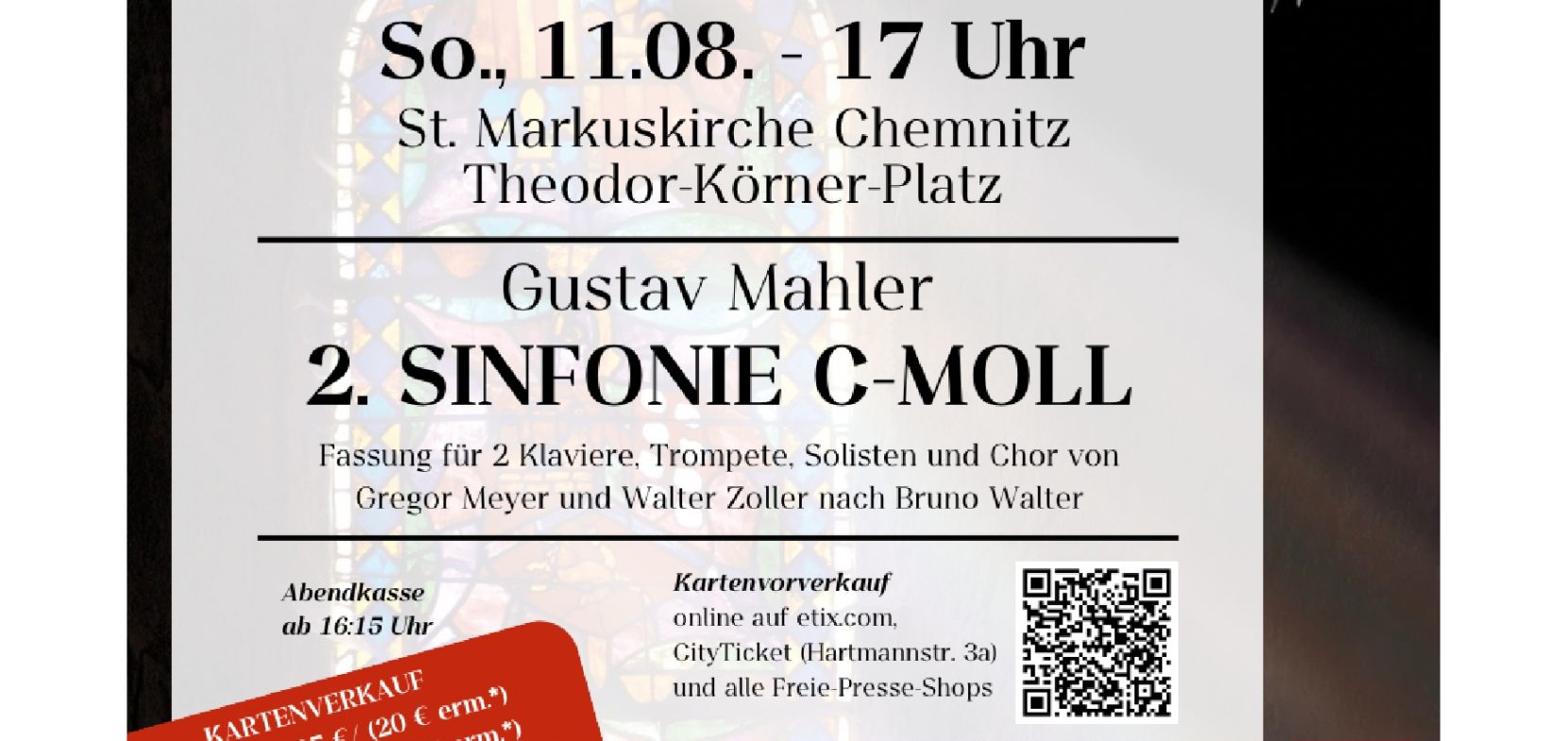 Konzert in St. Markus- Gustav Mahler 2. SINFONIE C- MOLL